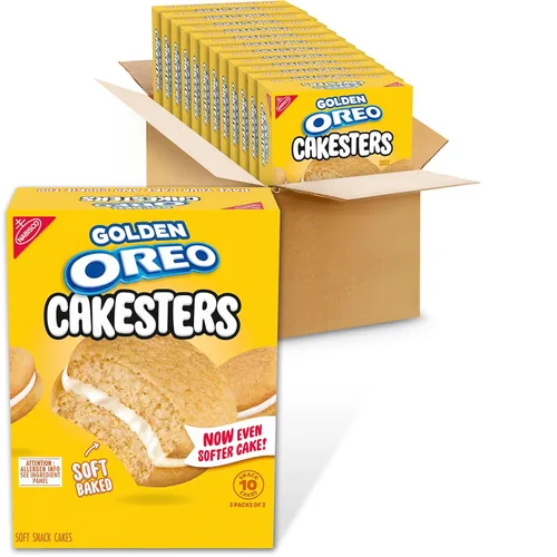 Miniatura 22 de OREO Cakesters Soft Snack Cakes, 12 paquetes de 5 unidades (60 paquetes de bocadillos en total)