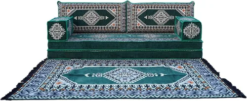 Miniatura 56 de arabicsofa Sofá de piso árabe Jalsa - Sofá tradicional hecho a mano para sala de estar