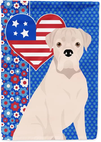 Miniatura 32 de Caroline's Treasures WDK5119GF - Bandera de jardín americana de Airedale Terrier de Estados Unidos, color negro y tostado, bandera decorativa
