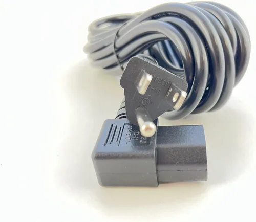 Miniatura 4 de OMNIHIL - Cable de alimentación C13 extra largo en forma de L de 15 pies compatible con purificador de aire Ivation Modelo: IVADGOZHEPA