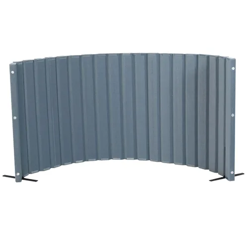 Miniatura 10 de Angeles Divisor silencioso de 30" x 6' con paneles de amortiguación de sonido, pared separadora de habitación independiente, azul