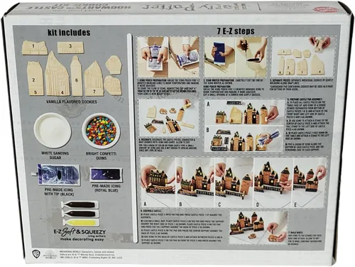 Miniatura 2 de Create-A-Treat Wizarding World Harry Potty Construye tu propio kit de galletas del castillo de Hogwarts