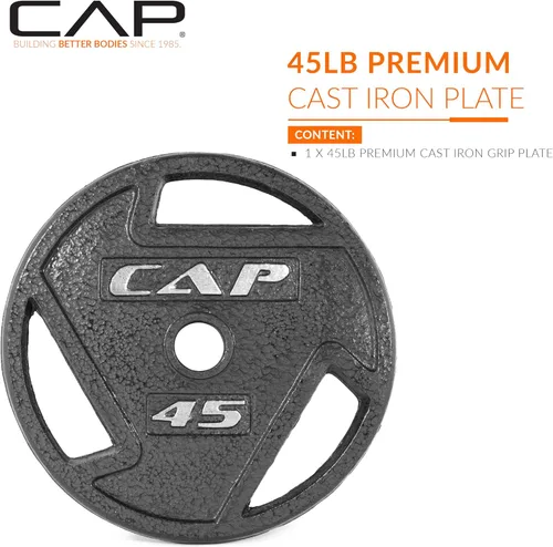 Miniatura 2 de CAP Barbell Placa de peso olímpica de 2 pulgadas Múltiples opciones