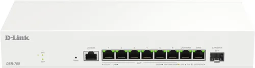 Miniatura 17 de D-Link Guardian 600 PoE Multi-Gig Business Router (DBR-600-P), enrutador premium con conmutación por error Multi-WAN, cortafuegos SPI, LAN PoE+ de 8