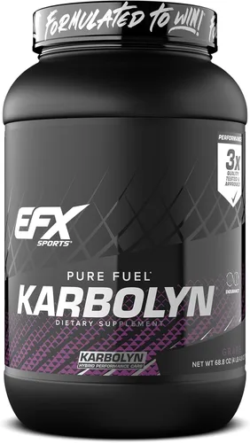 Miniatura 31 de EFX Sports Karbolyn Fuel Polvo de Carbohidratos de Absorción Rápida Carga de Carbohidratos, Energía Sostenida, Recuperación Rápida Libre