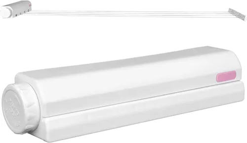 Miniatura 5 de KIMISS Tendedero retráctil telescópico para ropa de secado de ropa para suministros de interior y exterior, tendedero retráctil interior, Moderno