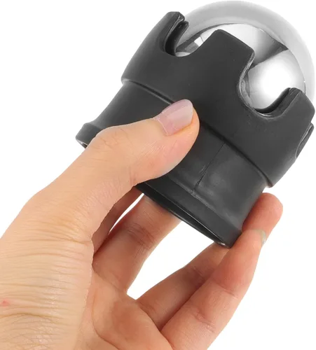 Miniatura 8 de Bola de masaje de acero inoxidable para relajación muscular y masajeador de mano desmontable para cuello, hombros, espalda, brazos, piernas y pies
