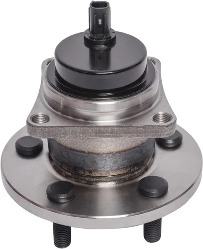 TUCAREST 512403 Conjunto de cojinete de rueda trasera y cubo compatible con matriz Po-ntiac Vibe/09-13 to-yota 2009-2010 (modelos FDD, 1.8L L4