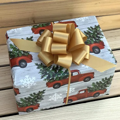 Miniatura 7 de Paquete variado de lazos de regalo de Navidad, 5 pulgadas de ancho, juego de 30, regalos, blanco, rojo, verde esmeralda, azul real, plata, oro