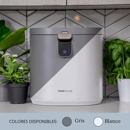 Miniatura 6 de Food Cycler Eco 5 reciclador de alimentos de cocina galardonado Alternativa a contenedor de compostaje interior Triturador eléctrico de Blanco