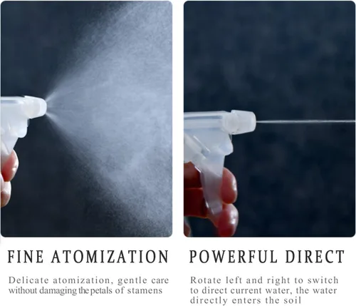 Miniatura 4 de Botella de spray ámbar para limpieza, plástico saludable y botella de spray de 32 onzas para cabello, manos, ropa, baño y plantas, botellas de spray