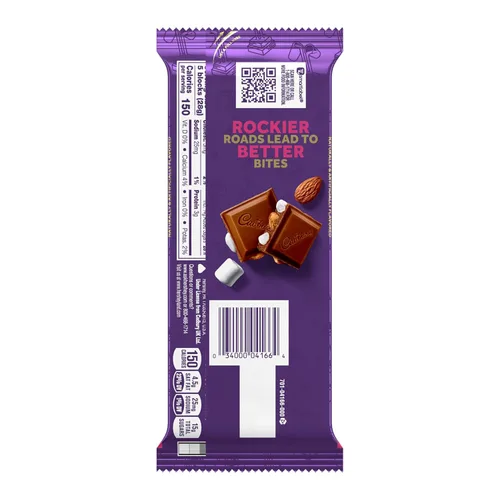 Miniatura 4 de CADBURY DAIRY MILK Rock the Road - Barras de chocolate con leche, 3.5 onzas (14 unidades)