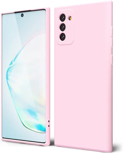 Miniatura 37 de oakxco Funda para teléfono Samsung Galaxy Note 20 Ultra de silicona líquida, bonita funda delgada y fina de goma suave TPU lisa y suave de gel
