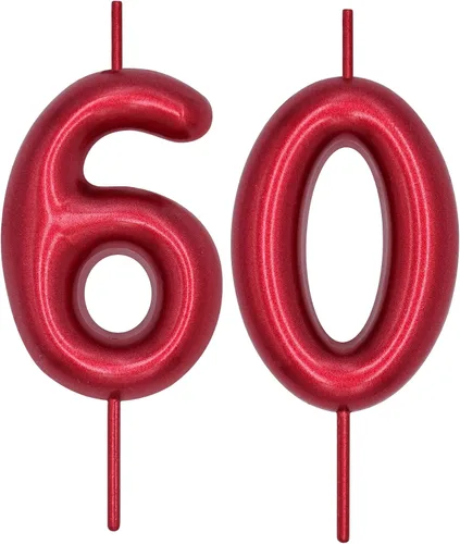 Miniatura 345 de DERVENTA Vela con números de 2.36 pulgadas, decoración perfecta para cumpleaños, brunch, postre, pastel, 1 pieza (número 0 rosa)