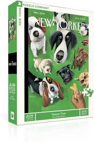 Miniatura 7 de New York Puzzle Company - New Yorker Seaside Cafe - Rompecabezas de 500 piezas