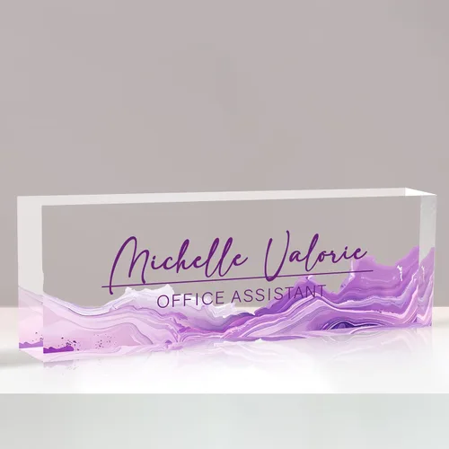 Miniatura 24 de Placa de nombre personalizada para escritorio, placa de nombre de oficina personalizada para escritorio, decoración de oficina personalizada