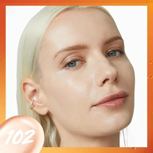Miniatura 2 de Maybelline Super Stay Up - Tinte para piel de hasta 24 horas, base radiante de cobertura ligera a media, maquillaje infundido con vitamina C, 102, 1