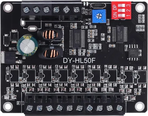 Módulo de reproducción de voz de 60 W, PEMENOL DC 9-24 V reproductor de música de alta potencia MP3 amplificador de disparo 64 Mbit (8 MB)
