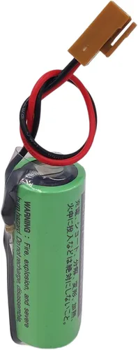 Miniatura 6 de (15 unidades) 3V 2500mAh CR17450SE-R PLC Batería de litio con enchufe para FANUC A98L-0031-0012 Sistema CNC no recargable