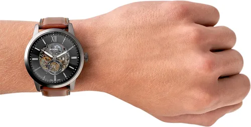 Miniatura 6 de Fossil - Reloj de pulsera automático y mecánico de estilo Townsman en acero inoxidable para hombre
