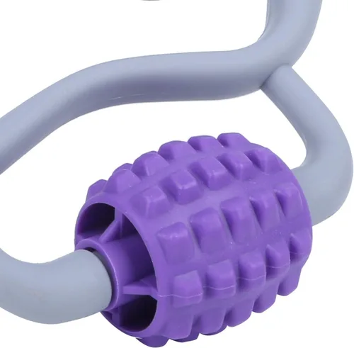 Miniatura 8 de Rodillo de masaje de espuma para fitness, 1 unidad, para yoga, fitness, relajación muscular, masajeador de brazo para piernas y deportes