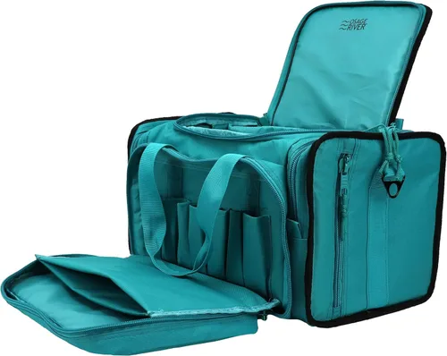 Miniatura 2 de OSAGE RIVER Bolsa táctica con bolsas extraíbles para pistola, bolsa de lona para munición, tiro, caza o viajes