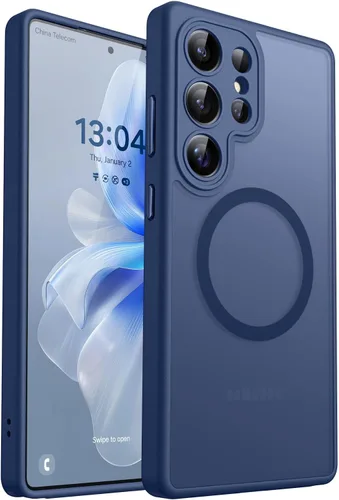 Miniatura 11 de CANSHN Funda diseñada para Samsung Galaxy A16-5G [protección completa de la cámara] [compatible con Magsafe] funda protectora trasera translúcida