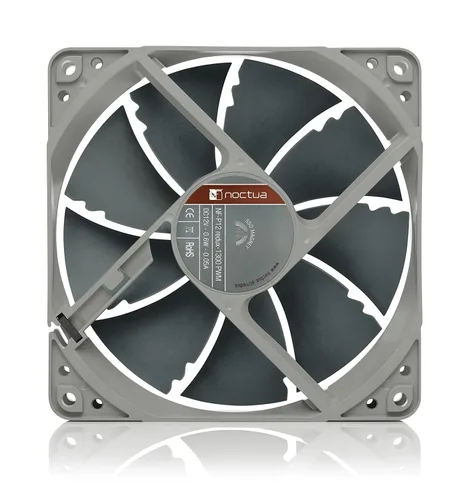 Miniatura 3 de Noctua NF-P12 redux-1300 PWM, ventilador silencioso, 4 pines, 1300 RPM (4.724 in, gris)