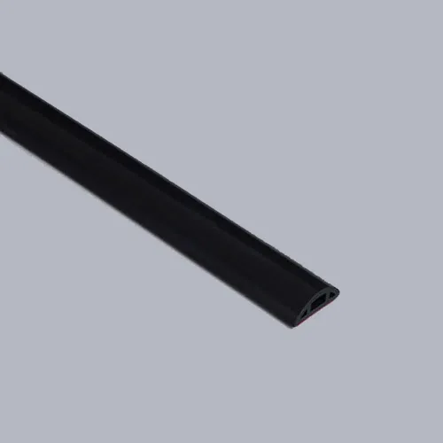 Bloque plegable para baño, tapón de agua, tira de sellado para umbral de ducha, barrera de ducha de silicona autoadhesiva (39 pulgadas-BK)