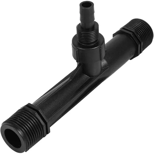 Dispositivo de inyectores de fertilizante Venturi de riego Tubo de agua de jardín, inyectores mezcladores para riego agrícola Tubo de plástico Kit