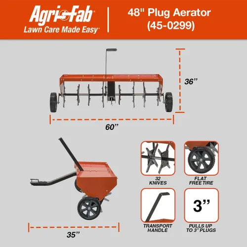 Miniatura 4 de Remolque aireador Agri-Fab 45 – 0299 de 48 pulgadas