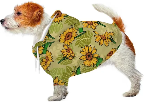 Miniatura 7 de Howilath Disfraz de Halloween de hueso de perro, sudadera con capucha de esqueleto para perro, ropa para mascotas, ropa con cremallera de calavera