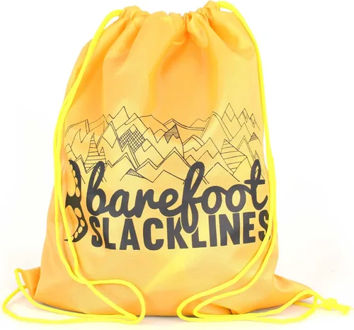 Miniatura 7 de Barefoot Slackline Kit de 60 pies (59.1 ft) juego completo que incluye trinquete, línea de entrenamiento, protectores de ladridos e instrucciones