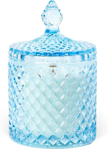 Miniatura 11 de Velas perfumadas de vainilla y lavanda, vela grande de mecha de madera de 14.8 onzas Cera de soja natural, 70 horas de larga duración No tóxicas