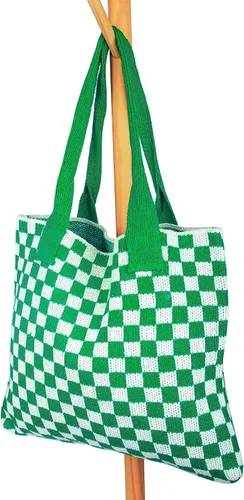 Miniatura 42 de Bolsas de ganchillo para mujer, bolsa de mano de playa de verano, bolsa de hombro de gran capacidad, bolsa de hobo estética, bolsa de punto, bolsa