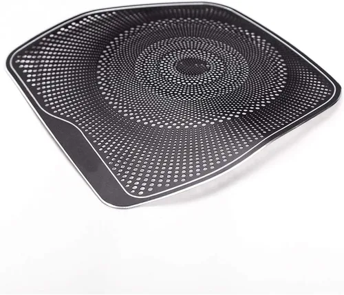 Miniatura 5 de Cubierta del altavoz del tablero de instrumentos del coche de aleación de aluminio para Mercedes Benz C clase W205 C180 C200 C260 2015 2016 GLC