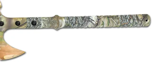 Miniatura 5 de Snake Eye Tactical Hacha de lanzamiento Tomahawk - Hacha táctica con funda y hacha de lanzamiento de competencia (camuflaje)