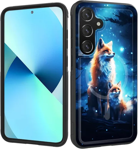 Miniatura 107 de Funda magnética para Galaxy A16 5G, [compatible con MagSafe] [protección contra caídas de grado militar] Funda resistente a prueba de golpes