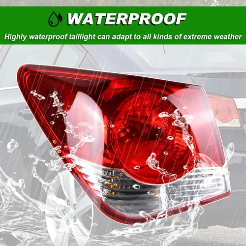 Miniatura 5 de Lochnchn Luz Trasera Compatible con Chevrolet Cruze 2011-2015 Cruze Limited 2016 Ensamble de Lámpara de Luz Trasera Izquierda del Lado del Conductor