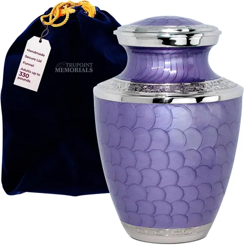 Miniatura 35 de Trupoint Memorials Urna Extra Grande para cenizas de adultos hombres o mujeres de hasta 330 libras - Urnas de cremación para cenizas humanas, urnas