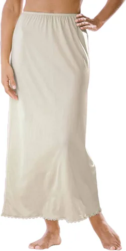 Miniatura 3 de Comfort Choice Medio Slip de talla grande para mujer, 35 pulgadas, paquete de 2