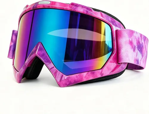 Miniatura 11 de Gafas de motocross para motocicleta, ATV, motocross, equitación, todoterreno, adultos, hombres, mujeres, jóvenes, niños