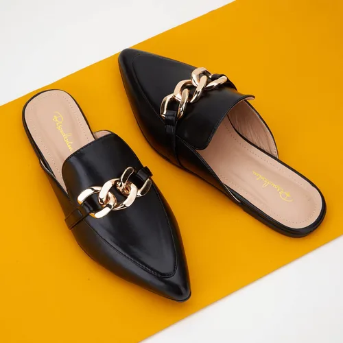 Miniatura 2 de BISON SPIRIT Mocasines planos para mujer, con puntera puntiaguda, sin cordones, mocasines