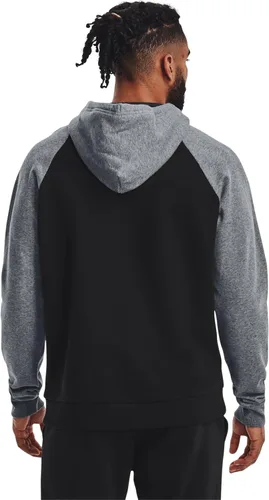 Miniatura 2 de Under Armour Sudadera con capucha Rival Wordmark Colorblock para hombre
