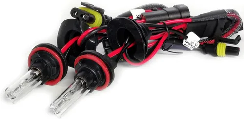 Miniatura 23 de Bombillas HID de xenón H1 AC de 35 W superbrillantes, lámpara de repuesto para faros delanteros, 10000 K, azul profundo, paquete de 2