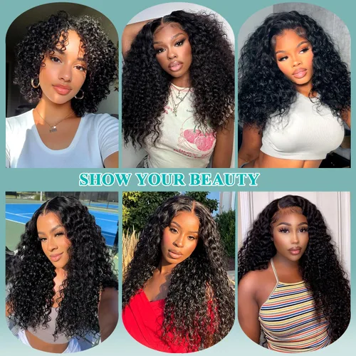 Miniatura 6 de Liang Dian Paquetes Rizados de Cabello Humano 8 8 10 10 Pulgadas Paquetes Kinkycurly de Cabello Humano para Mujeres Negras 100% Sin Procesar Cabello