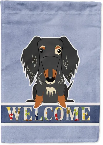 Miniatura 167 de Caroline's Treasures BB5622GF Airedale - Bandera de bienvenida para jardín, bandera decorativa para patio, exteriores, patio, parterres