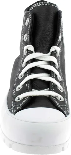 Miniatura 4 de Converse Chuck Taylor All Star Equipada - Fundacional Cuero Entrenadores Mujeres Negro