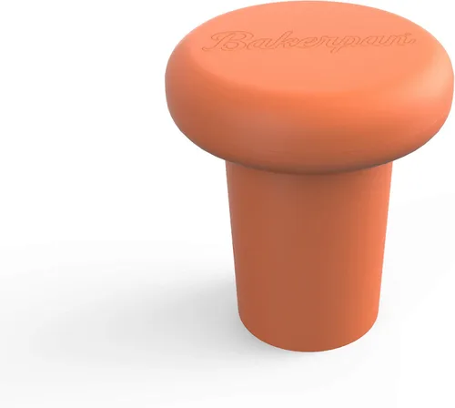 Miniatura 4 de Bakerpan Tapones de silicona para botellas de vino, juego de 4 tapones de vino reutilizables, herméticos y a prueba de fugas, se adapta a cuellos