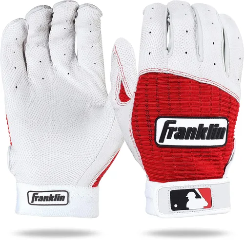 Miniatura 8 de Franklin Sports MLB Guantes de Bateo de Béisbol – Guantes de Bateo Pro Classic para Béisbol + Sóftbol – Pares de Guantes de Bateo para Hombres